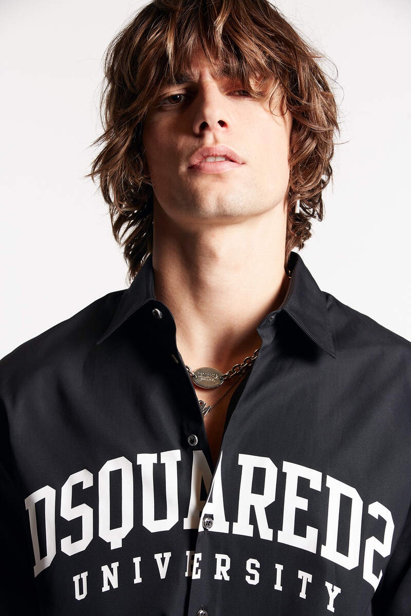 DROPPED SHOULDER SHIRT - 4