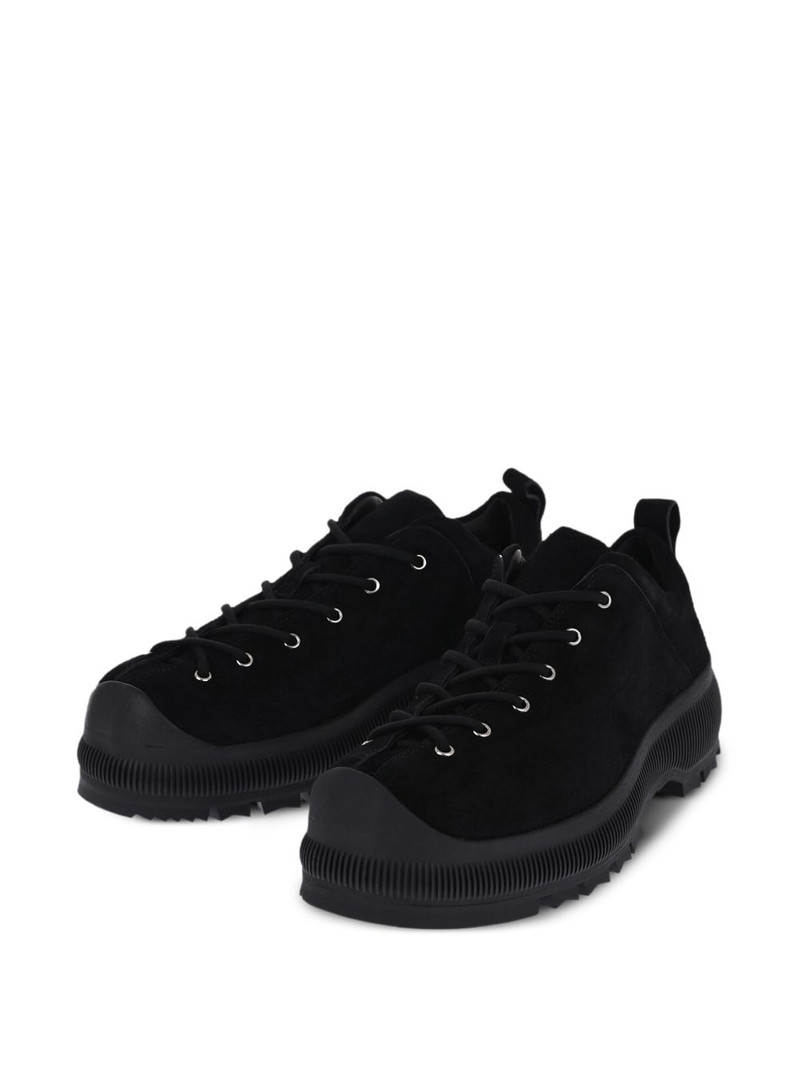 Jil Sander suede sneakers outlook