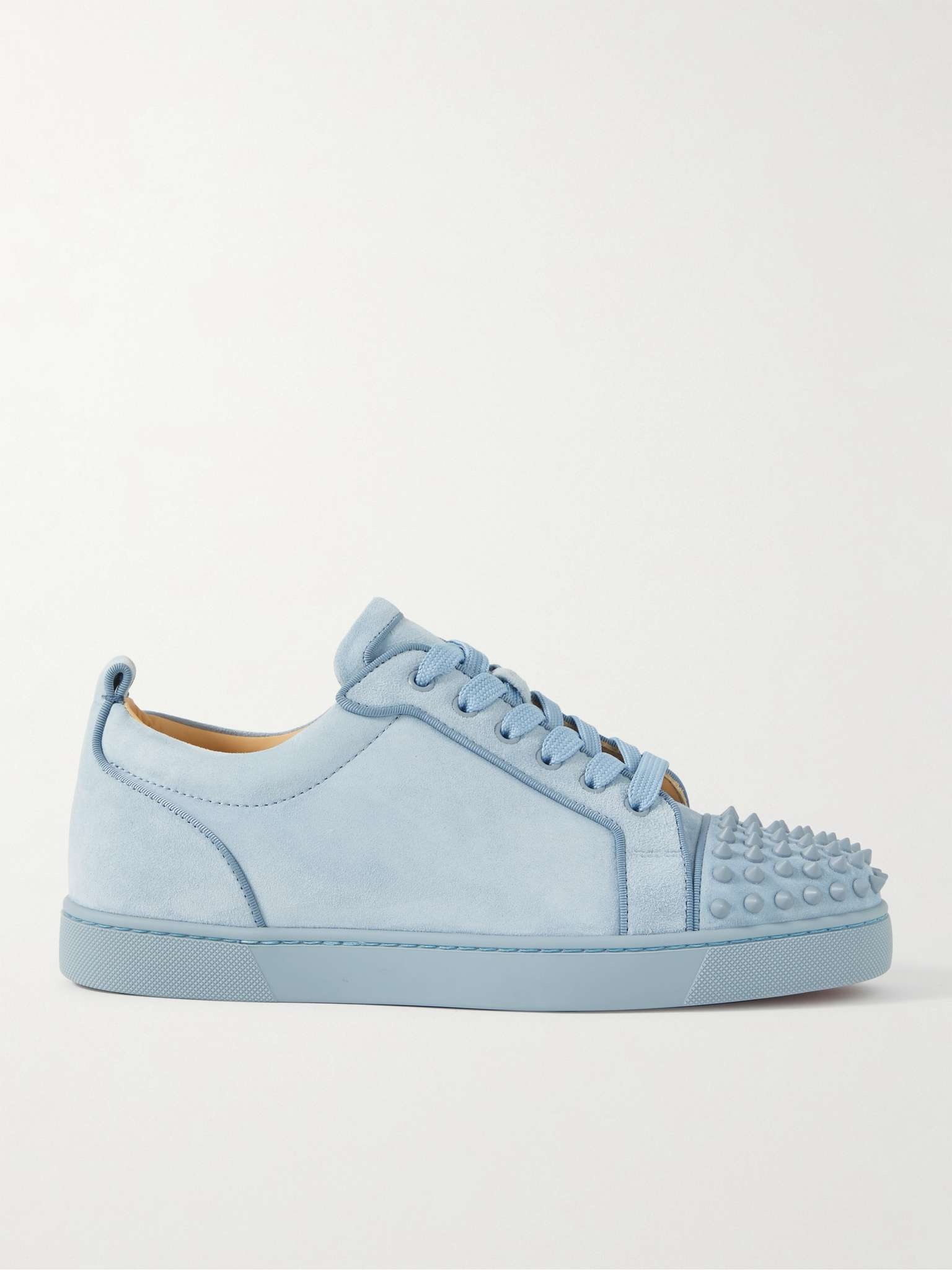 Louis Junior Spikes Cap-Toe Suede Sneakers - 1