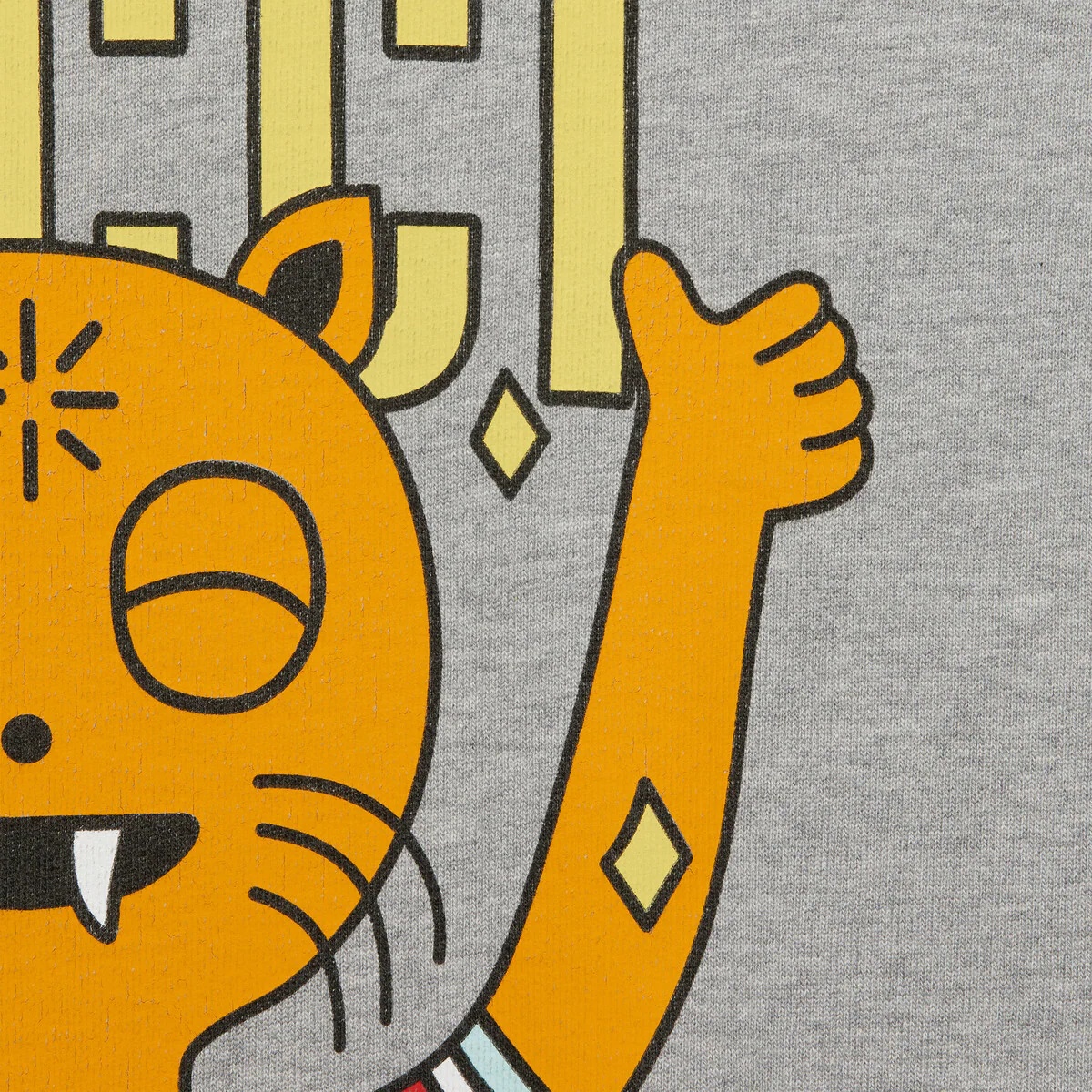 Gucci cat print hooded cotton sweatshirt - 6