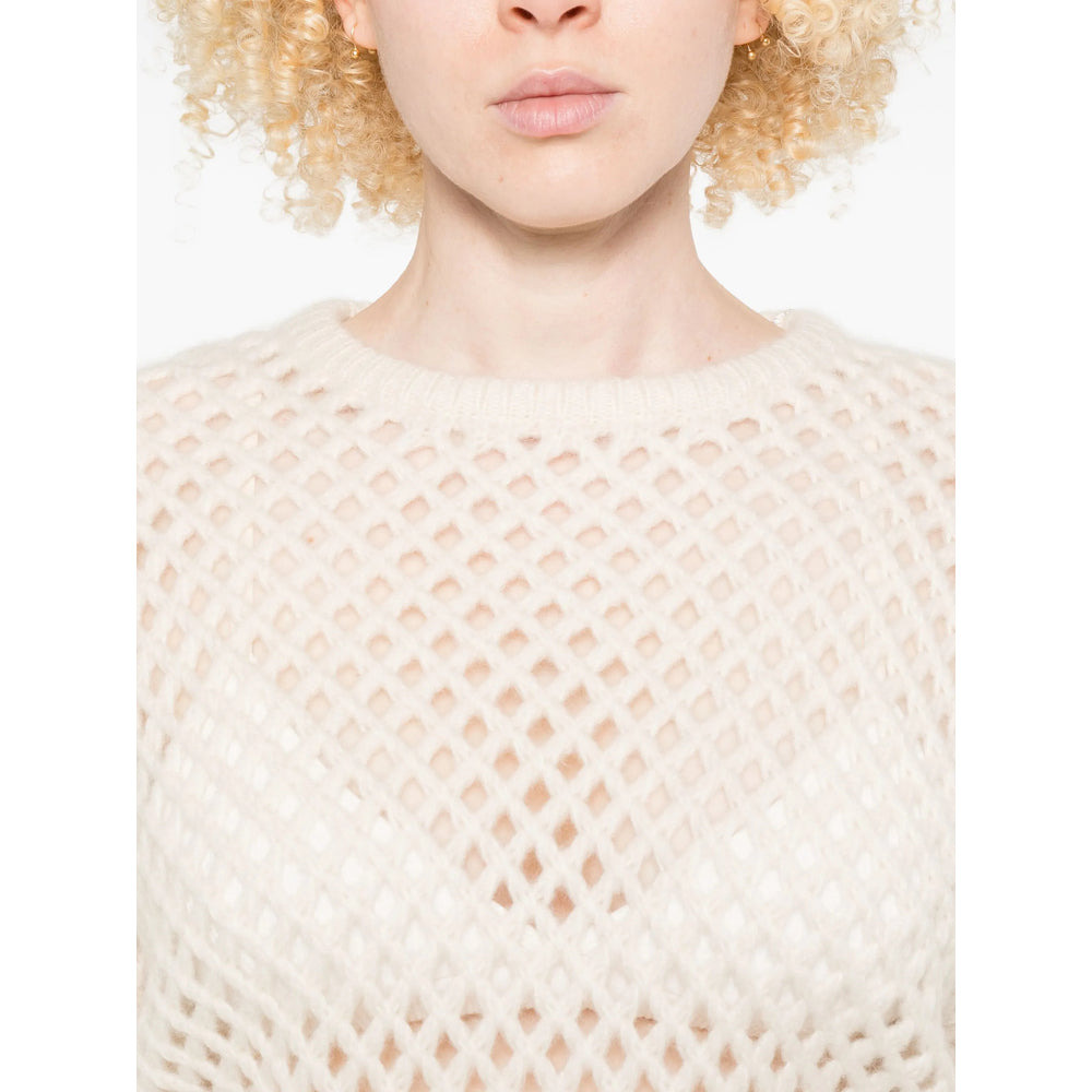 Max Mara White Knitwear - Jumpers Women - 2
