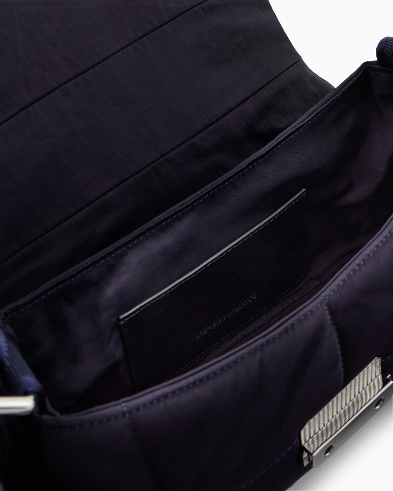 MEDIUM BAGUETTE SHOULDER BAG IN MATELASSÉ NYLON 4