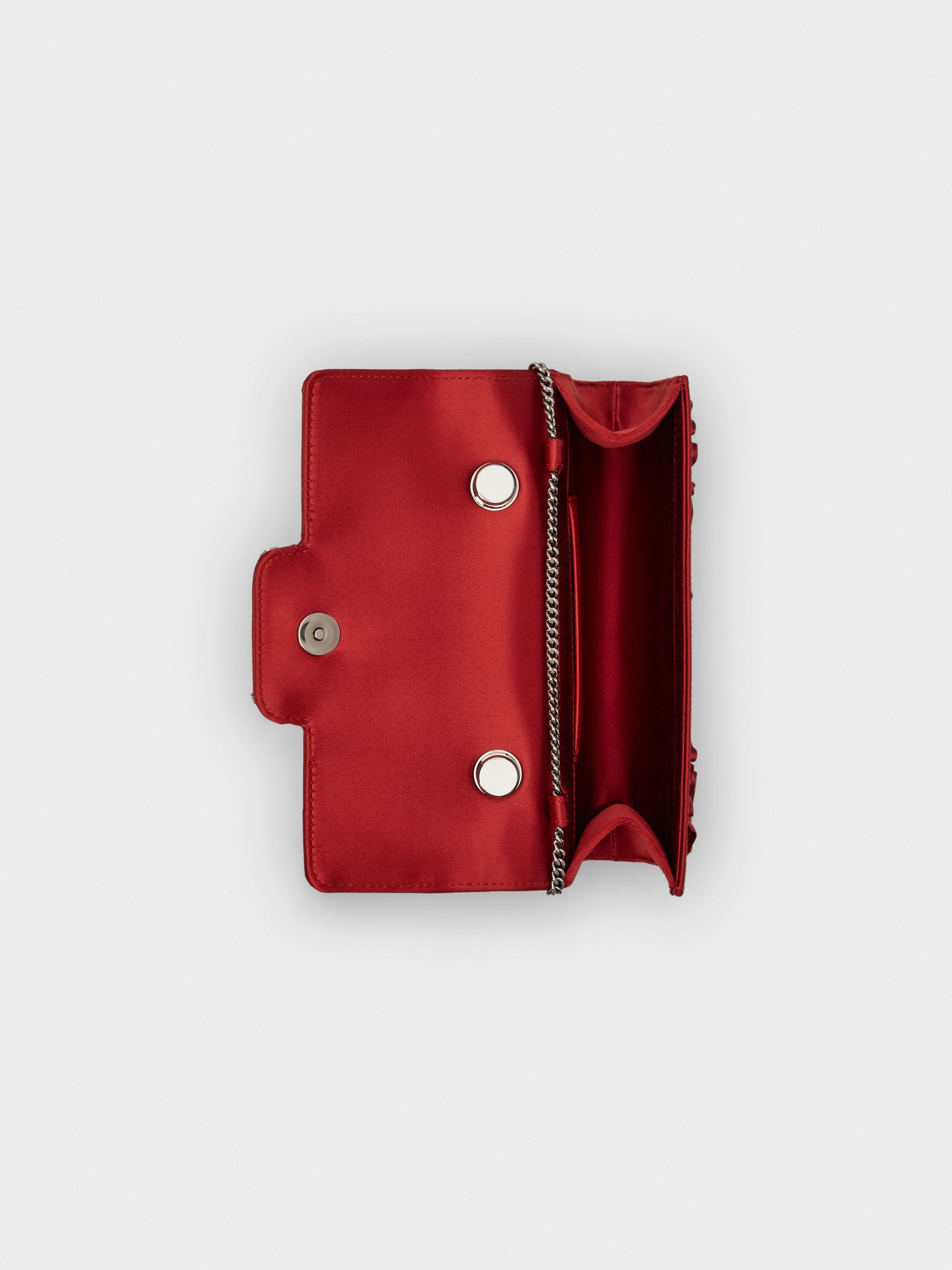 Jewel Efflorescence Mini Bag in satin - 5