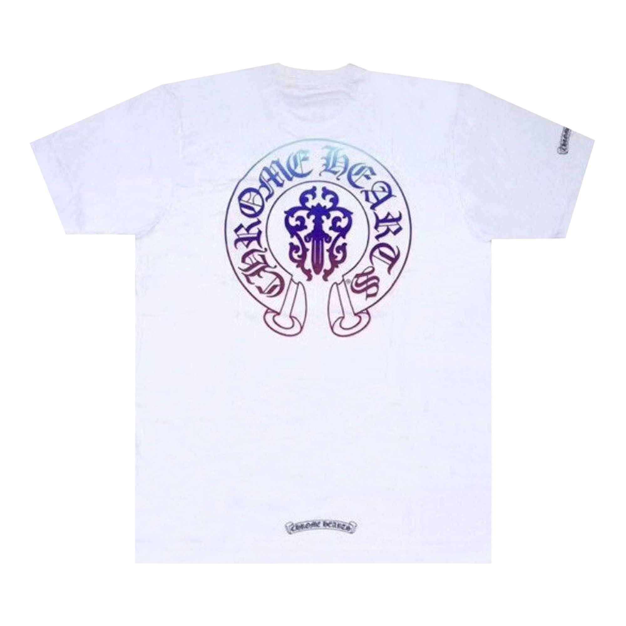 Chrome Hearts Gradient Dagger Motif Pocket Tee 'White' - 2