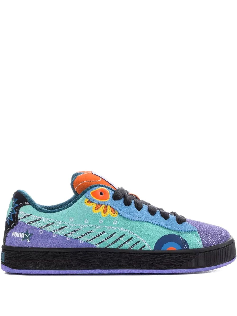 Suede XL "Dia De Los Muertos Pack - Mint" sneakers - 1
