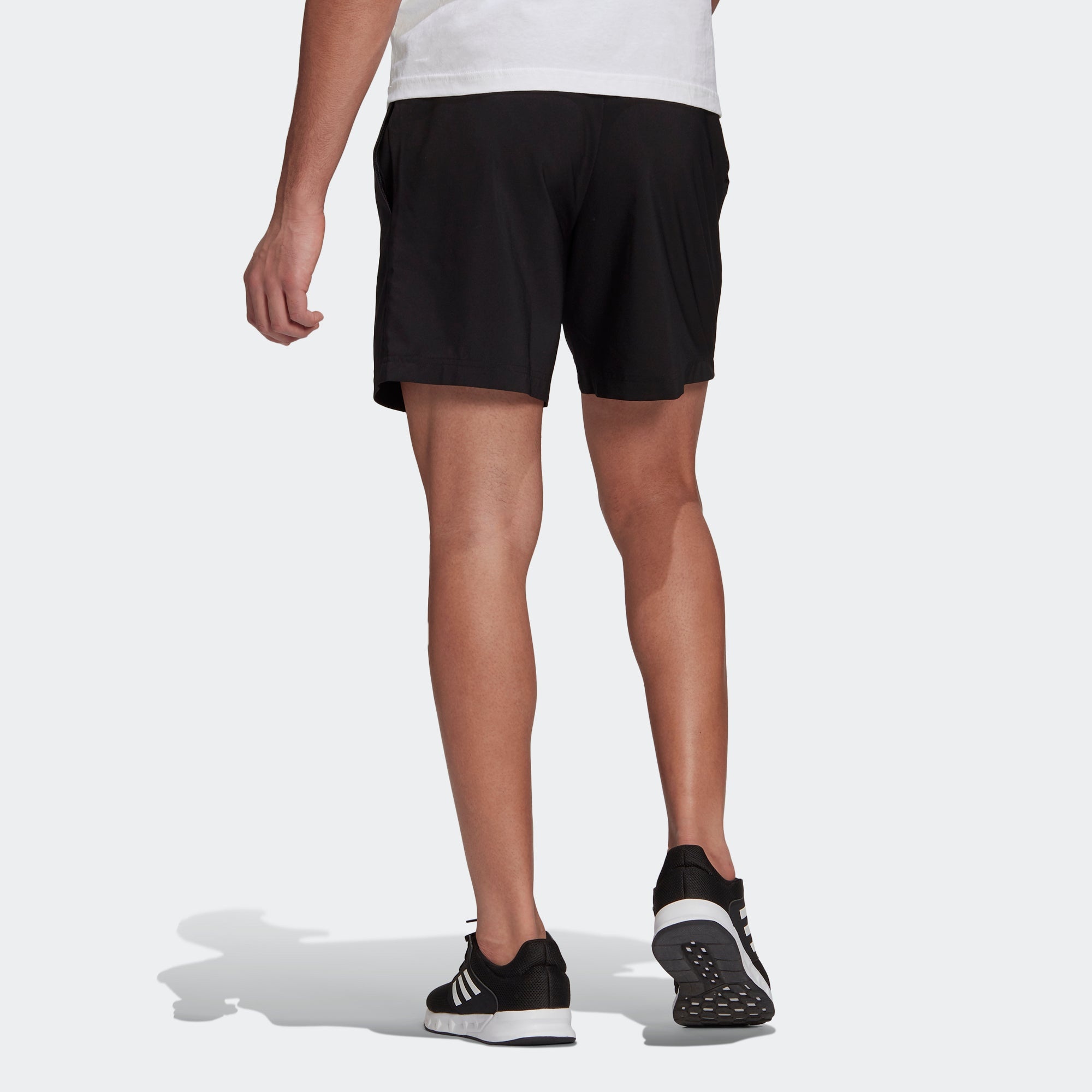 adidas M Sl Chelsea Logo Drawstring Sports Shorts Black GK9602 - 3