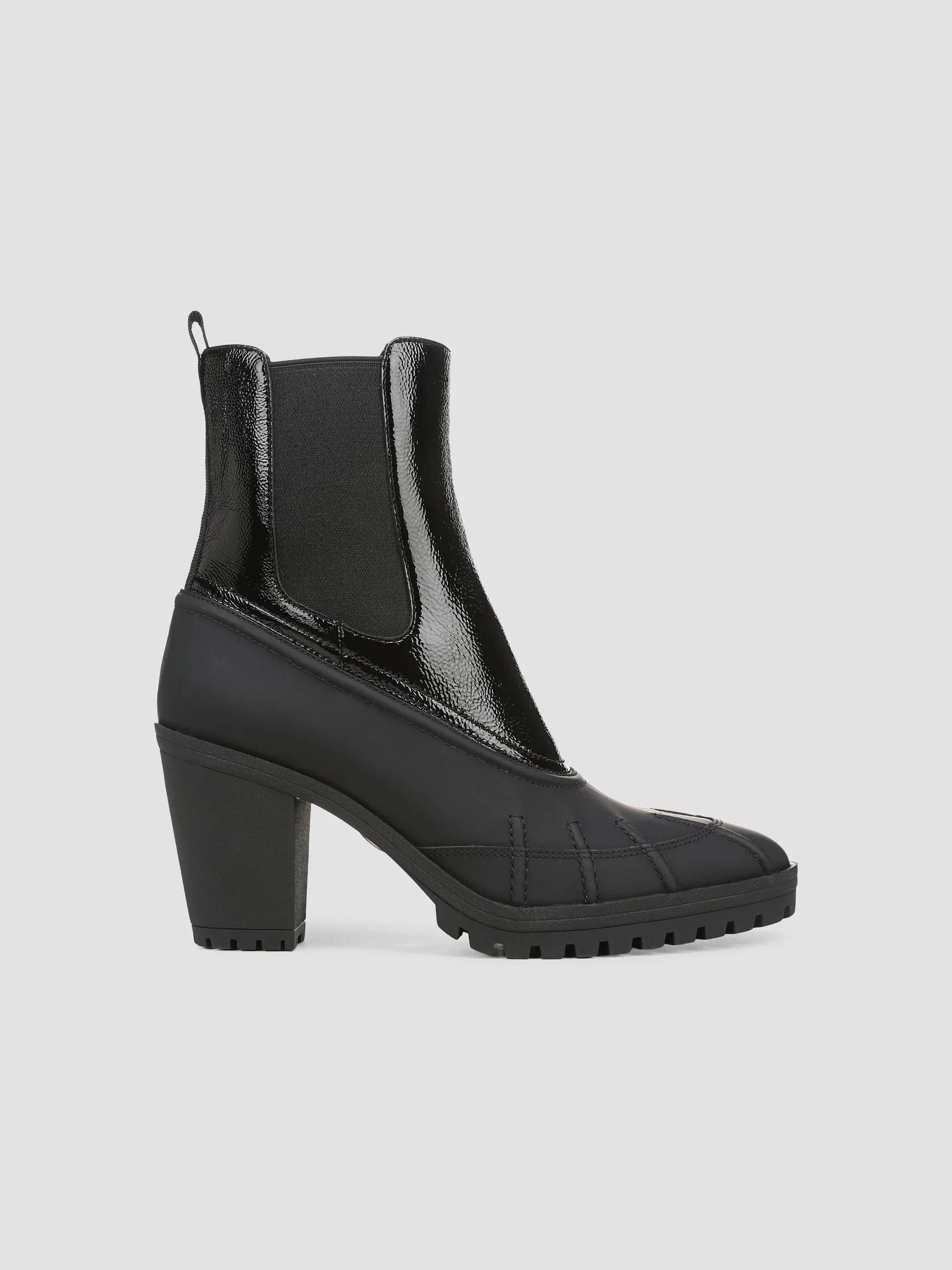 Women's Taryn 80MM Leather Boots - Black - 1