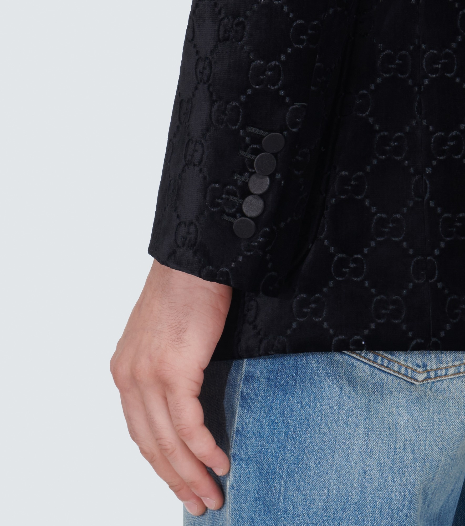 GG single-breasted blazer - 5