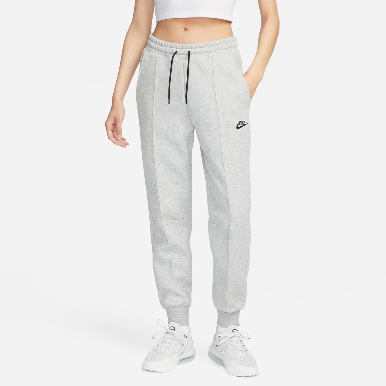 Nike Womens Nike NSW Tech Fleece MR Joggers - 1