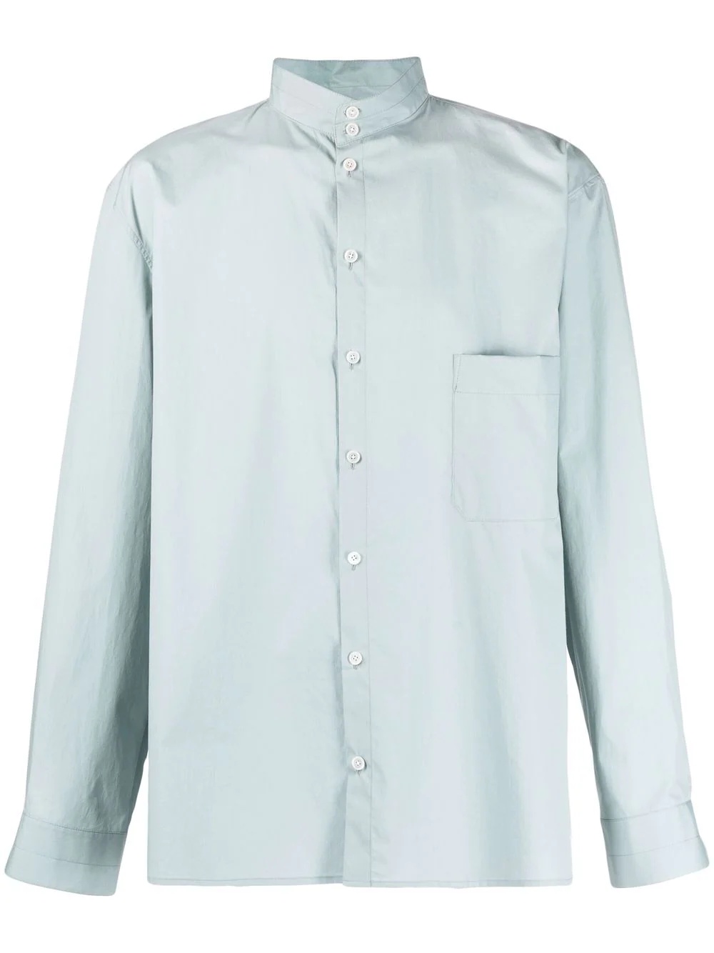 long-sleeve cotton shirt - 1