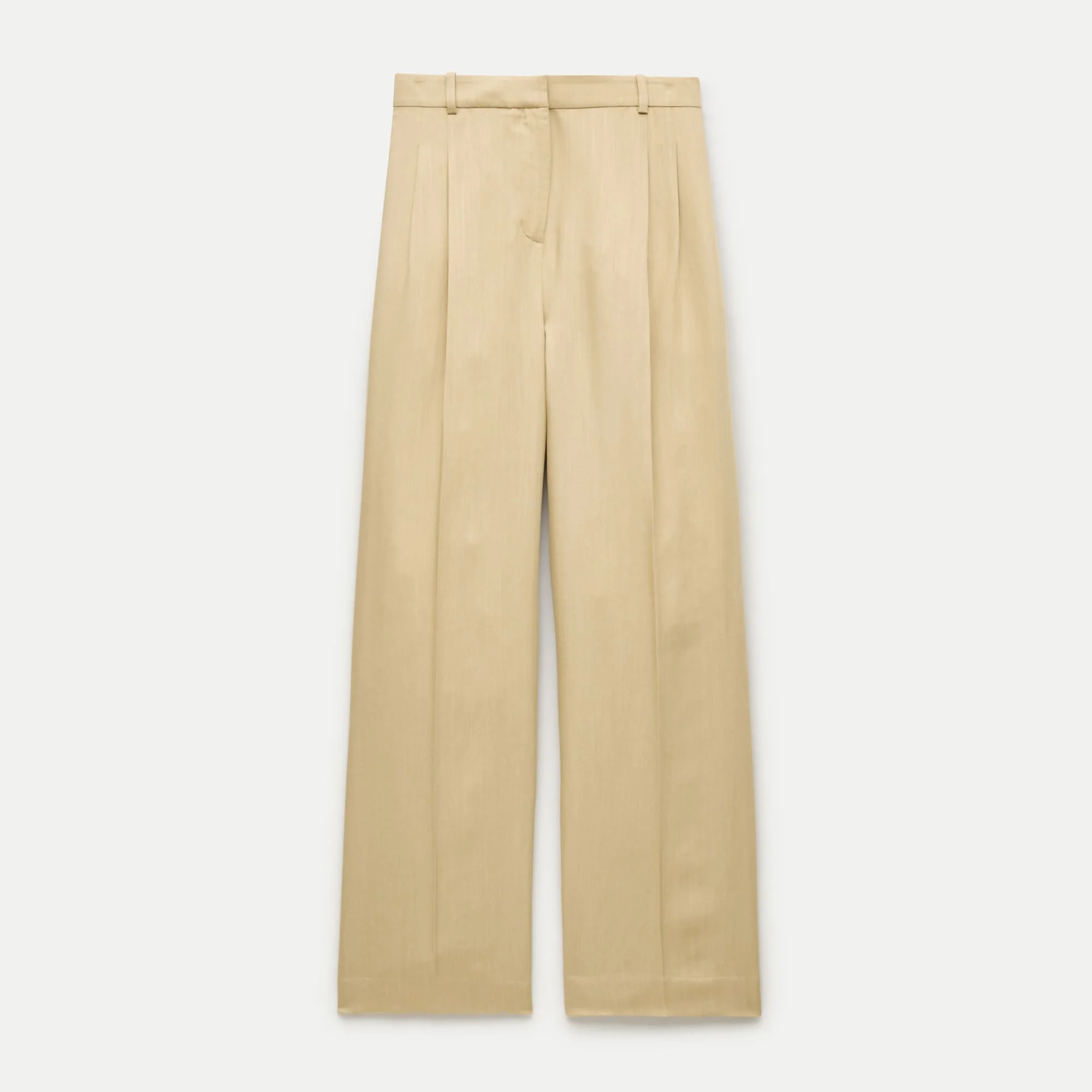 Arched trouser in twill - 1