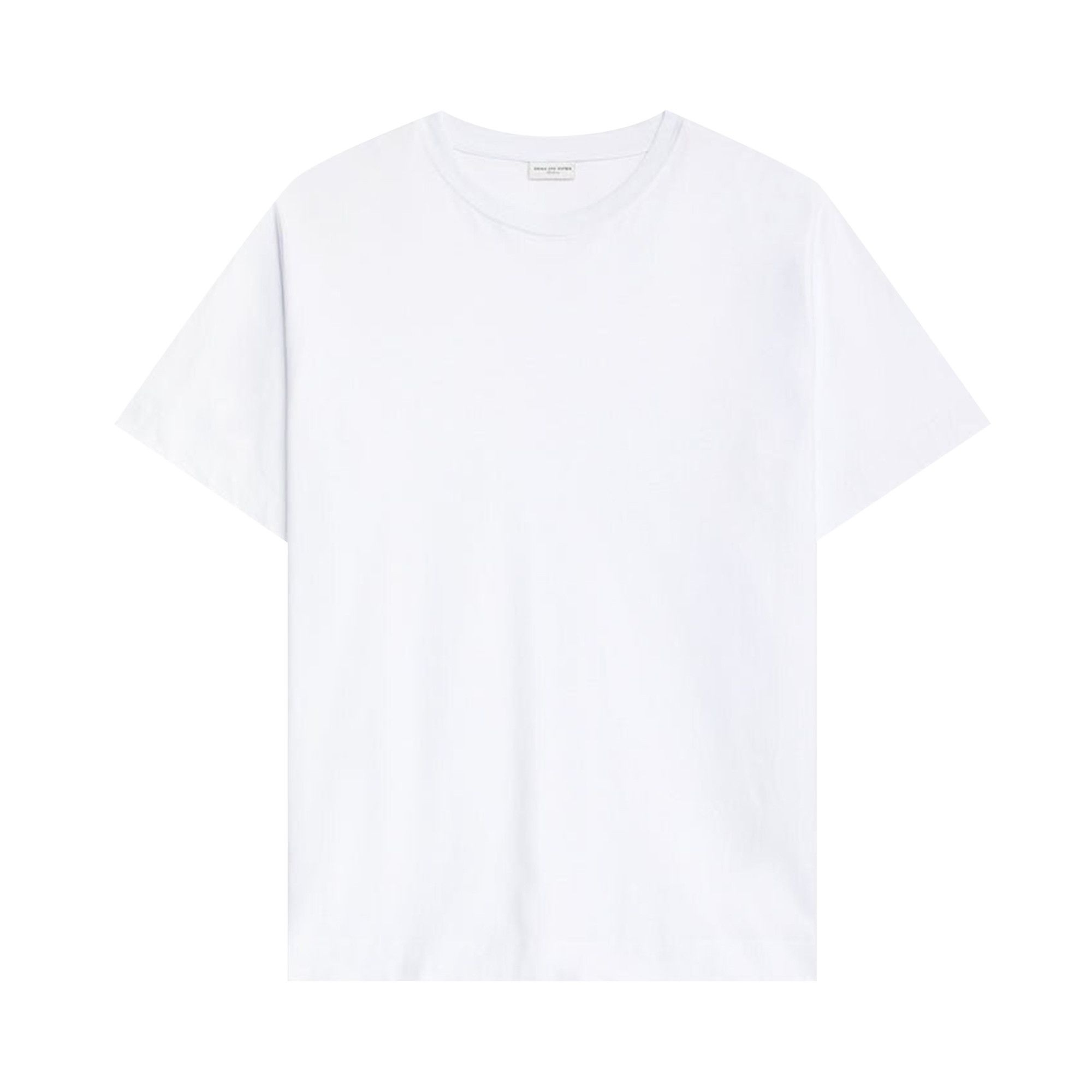 Dries Van Noten Boxy Fit T-Shirt 'White' - 1