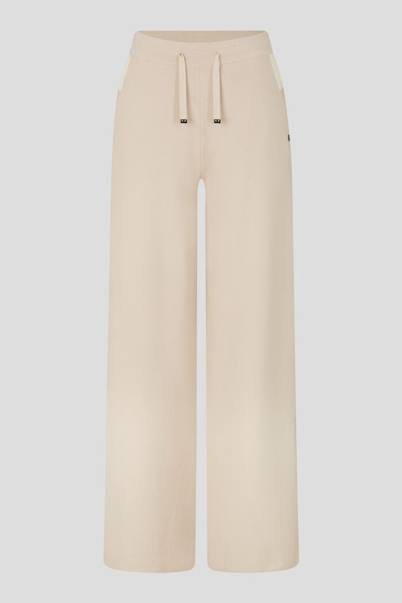 Susy 7/8 knitted pants in Light beige 1