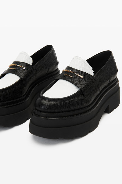 Alexander Wang CARTER LOAFER IN LEATHER outlook
