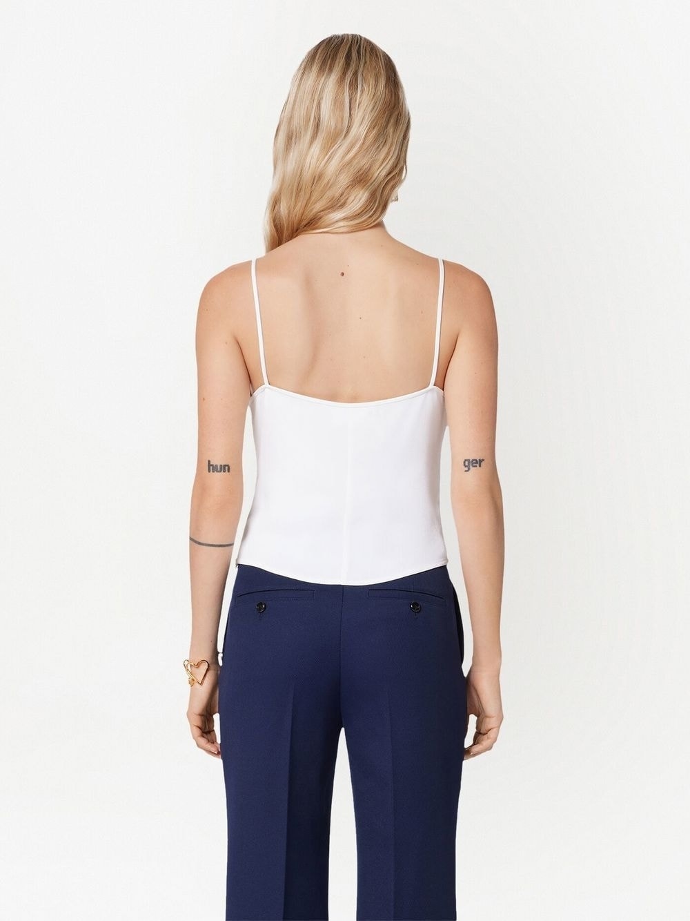 V-neck camisole top - 4