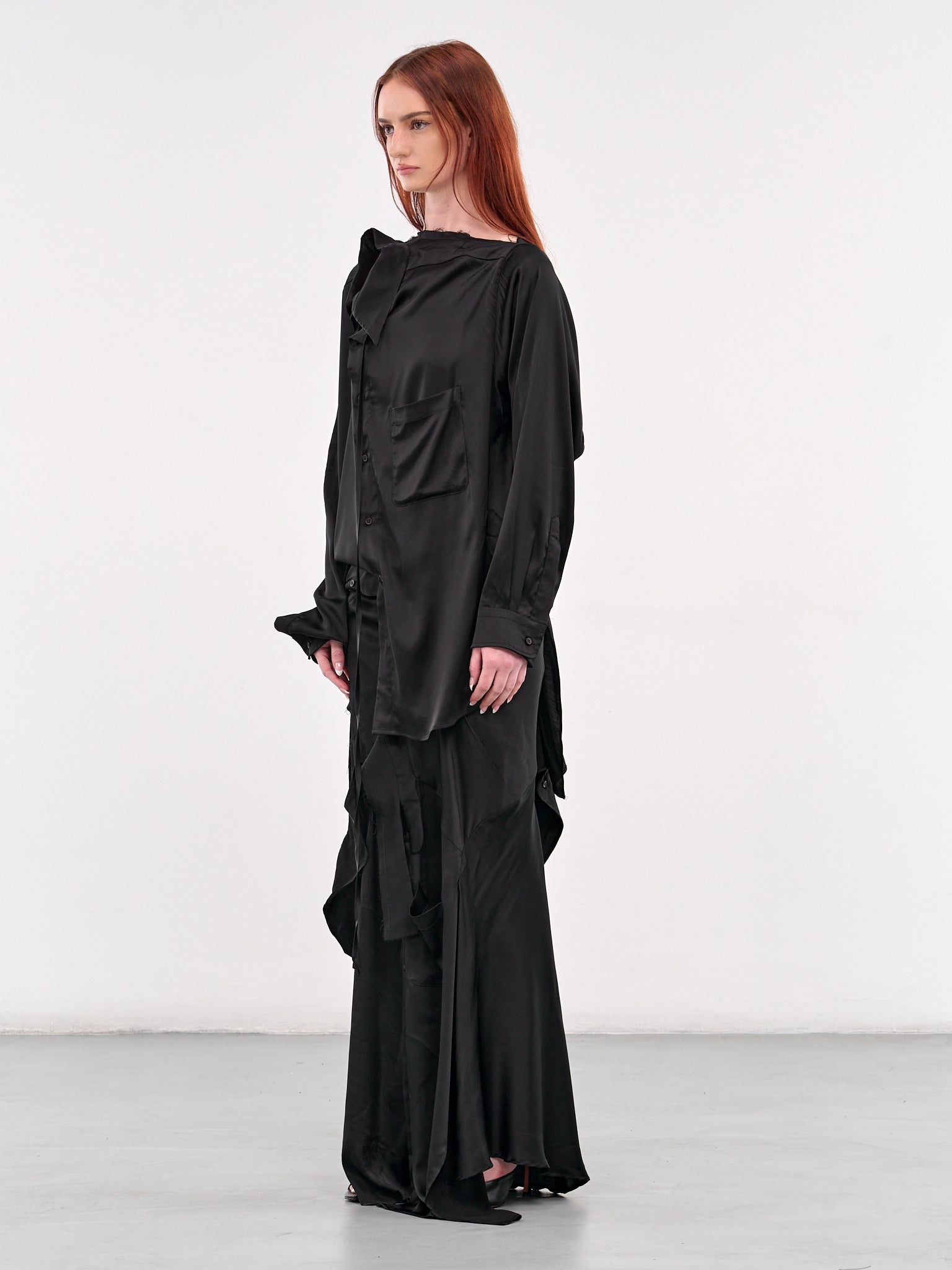 Deconstructed Shirt Dress - 2