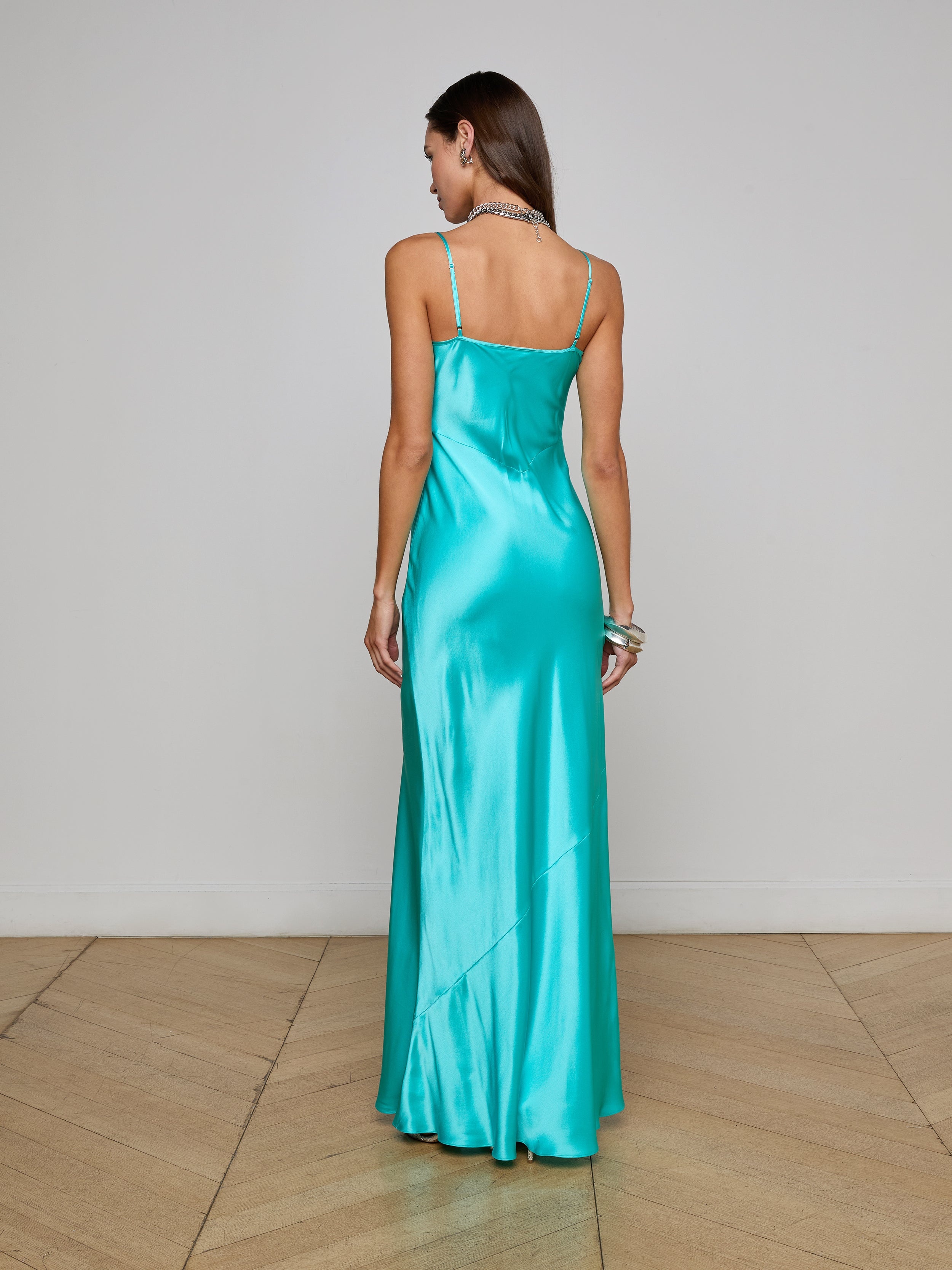 Charmaine Silk Gown - 5