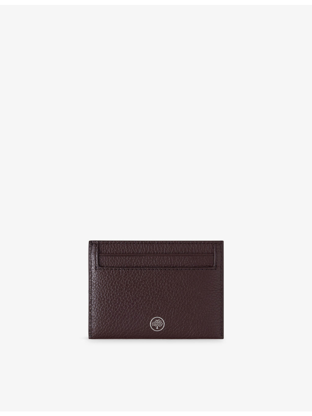 Logo-Embossed Leather Credit Card Slip - 2
