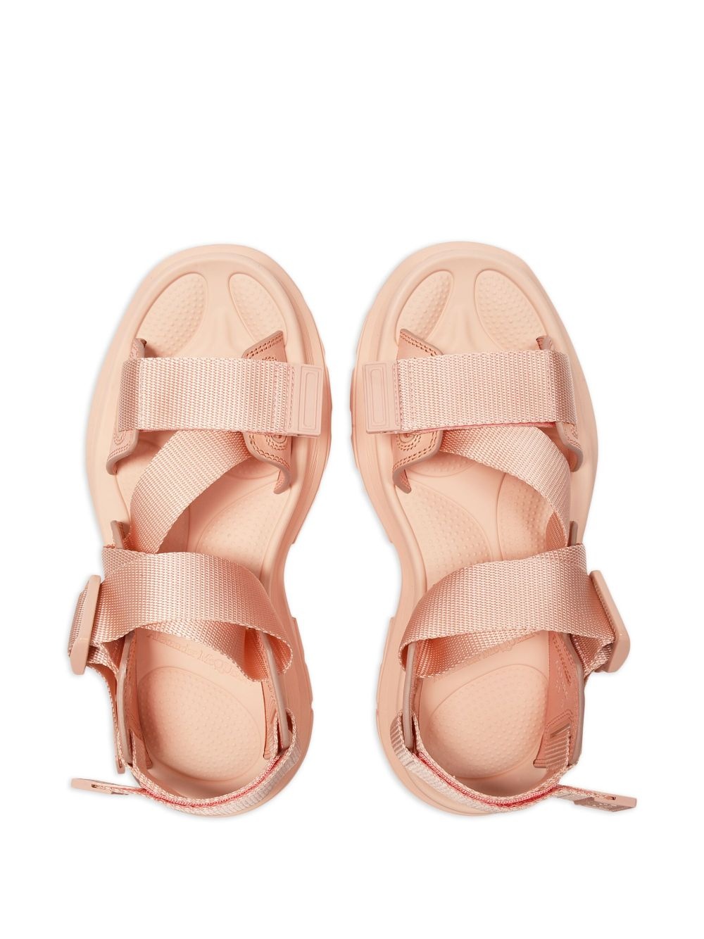 chunky sole trekking sandals - 4