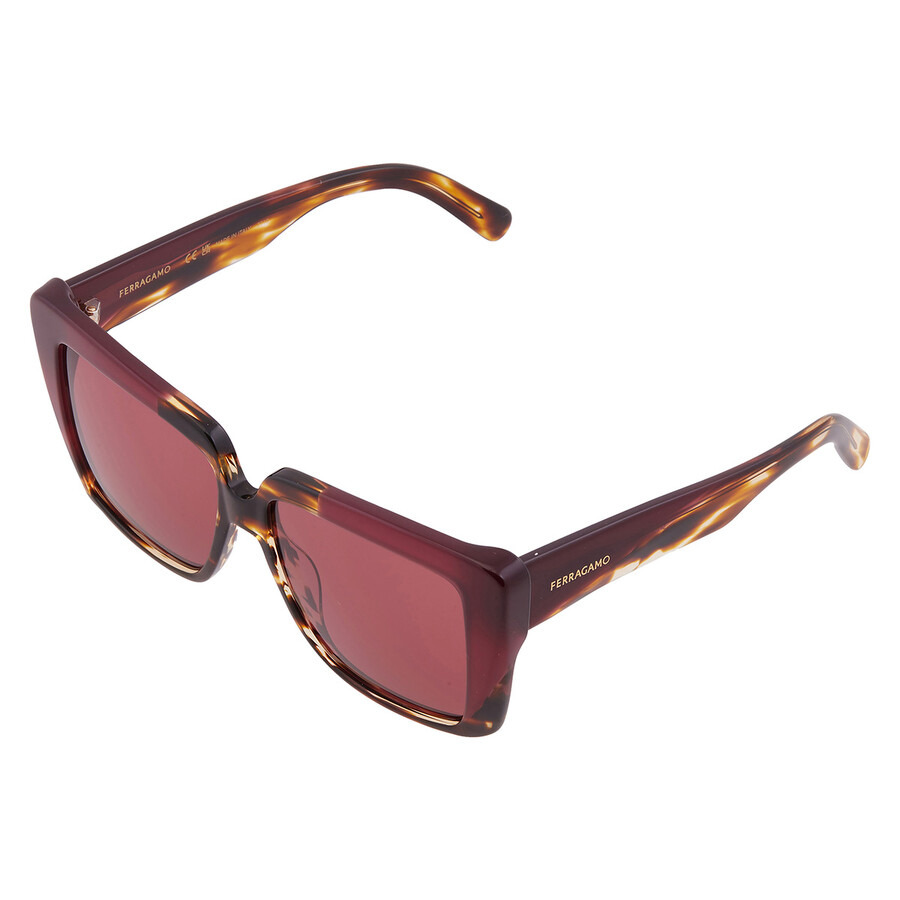 Ferragamo Red Square Ladies Sunglasses SF1060SN 215 55 - 3