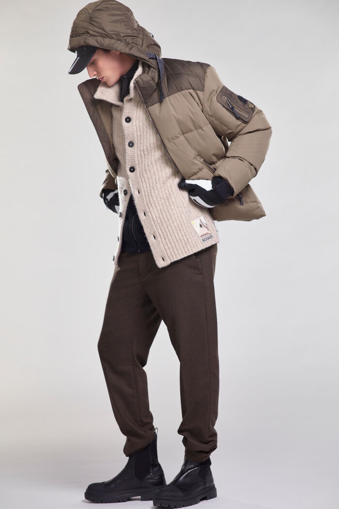 Riley Wool-blend chinos in Brown - 7