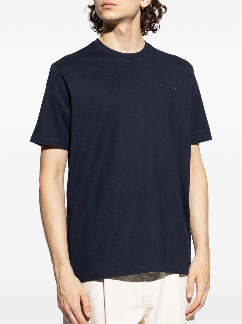 embroidered cotton T-shirt 3