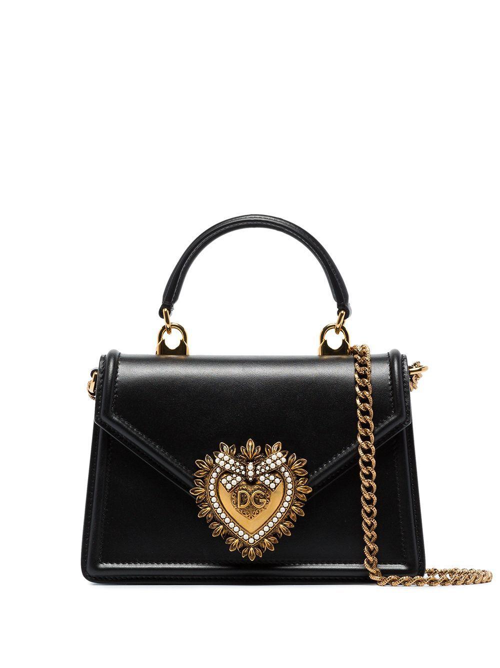 Dolce & Gabbana Devotion small leather handbag - 1