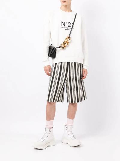 N°21 logo-print sweatshirt outlook