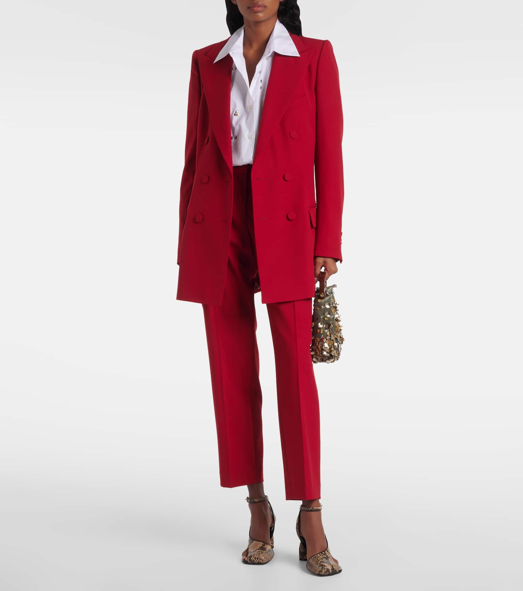 Wool slim pants - 2