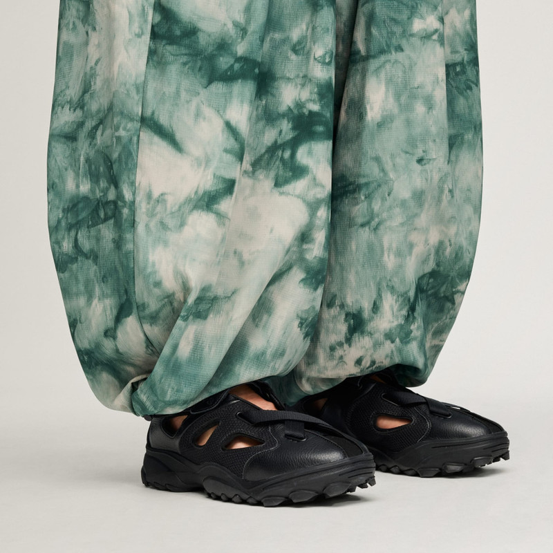Y-3 RAW EDGE 3 STRIPES AOP WIDE PANTS 8