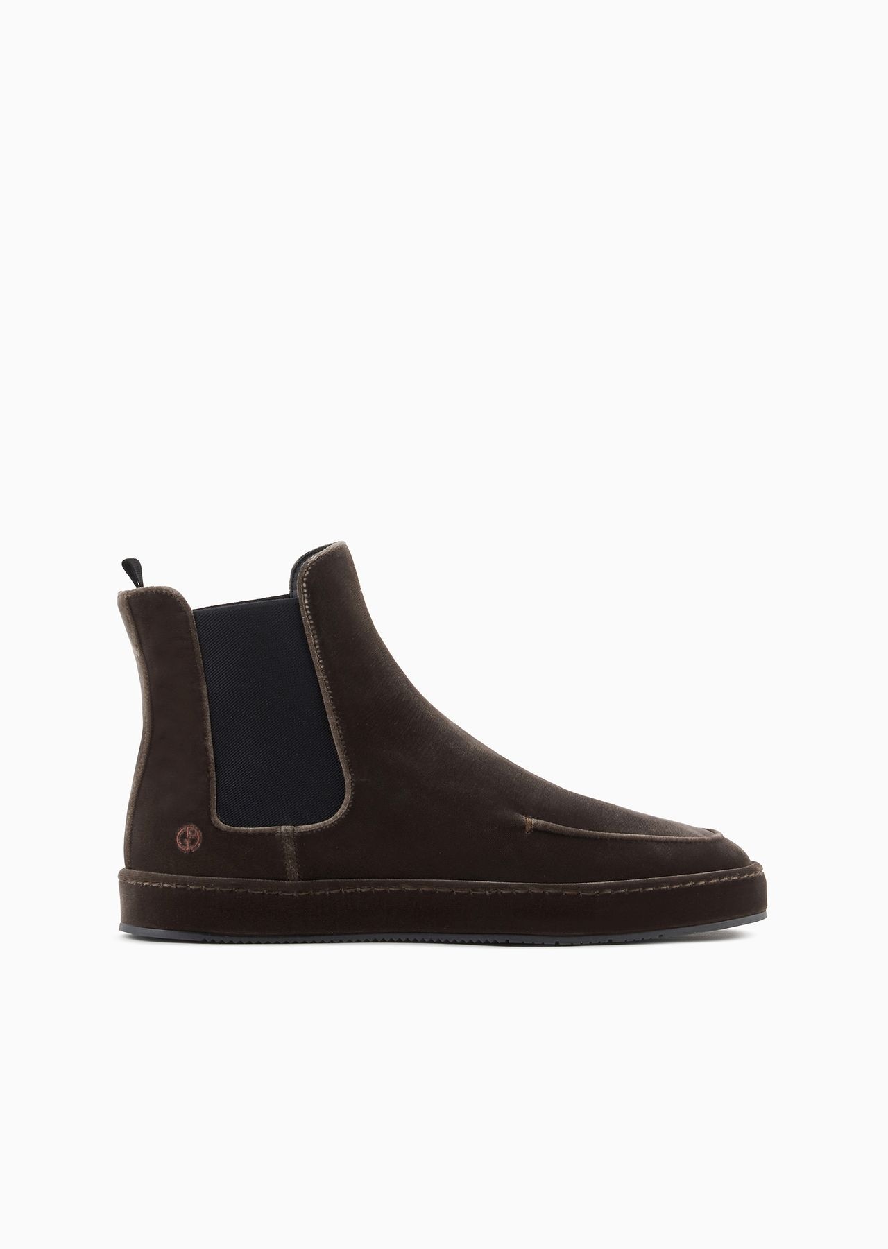 Velvet ankle boots - 1