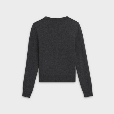 CELINE CREW NECK SWEATER IN ICONIC CASHMERE outlook