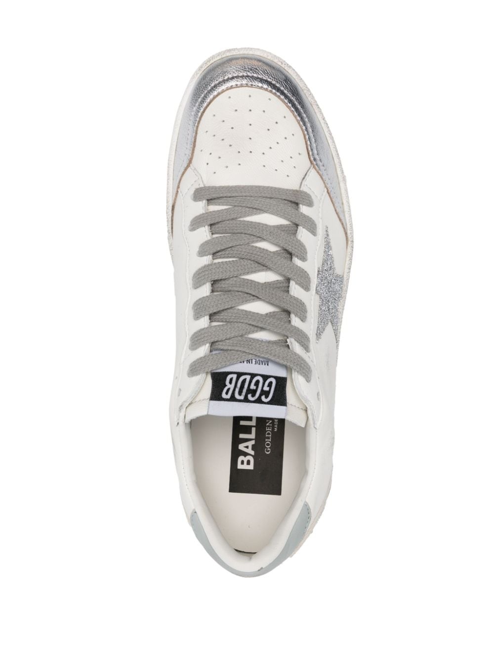 Ballstar glittered leather sneakers - 4