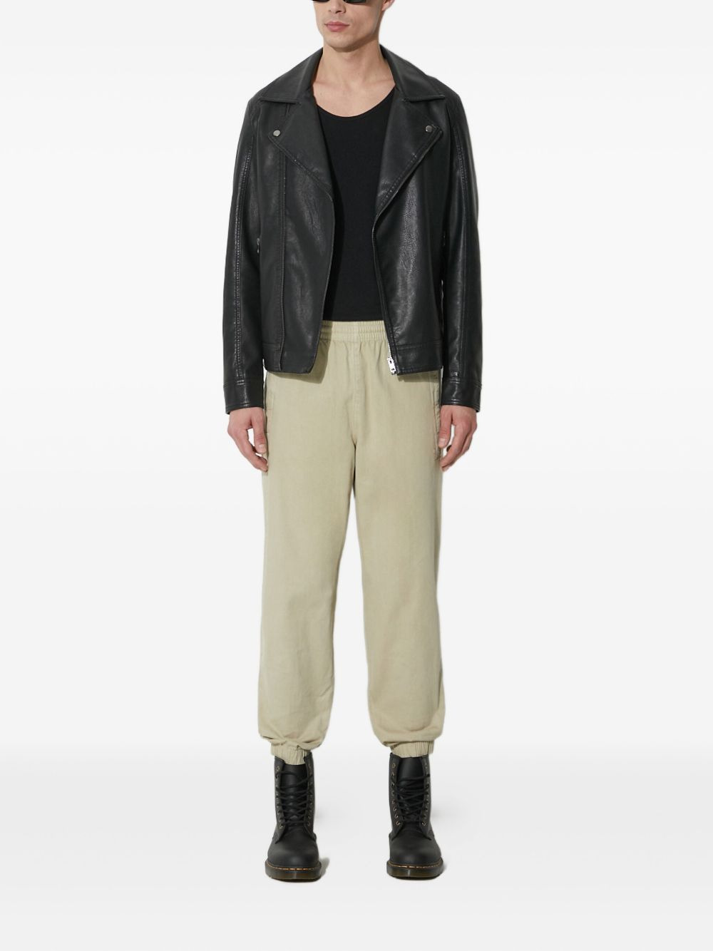 elasticated-cuff track pants - 2