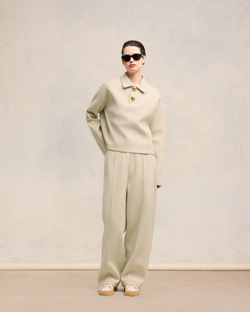 AMI Paris AMI CROPPED POLO outlook