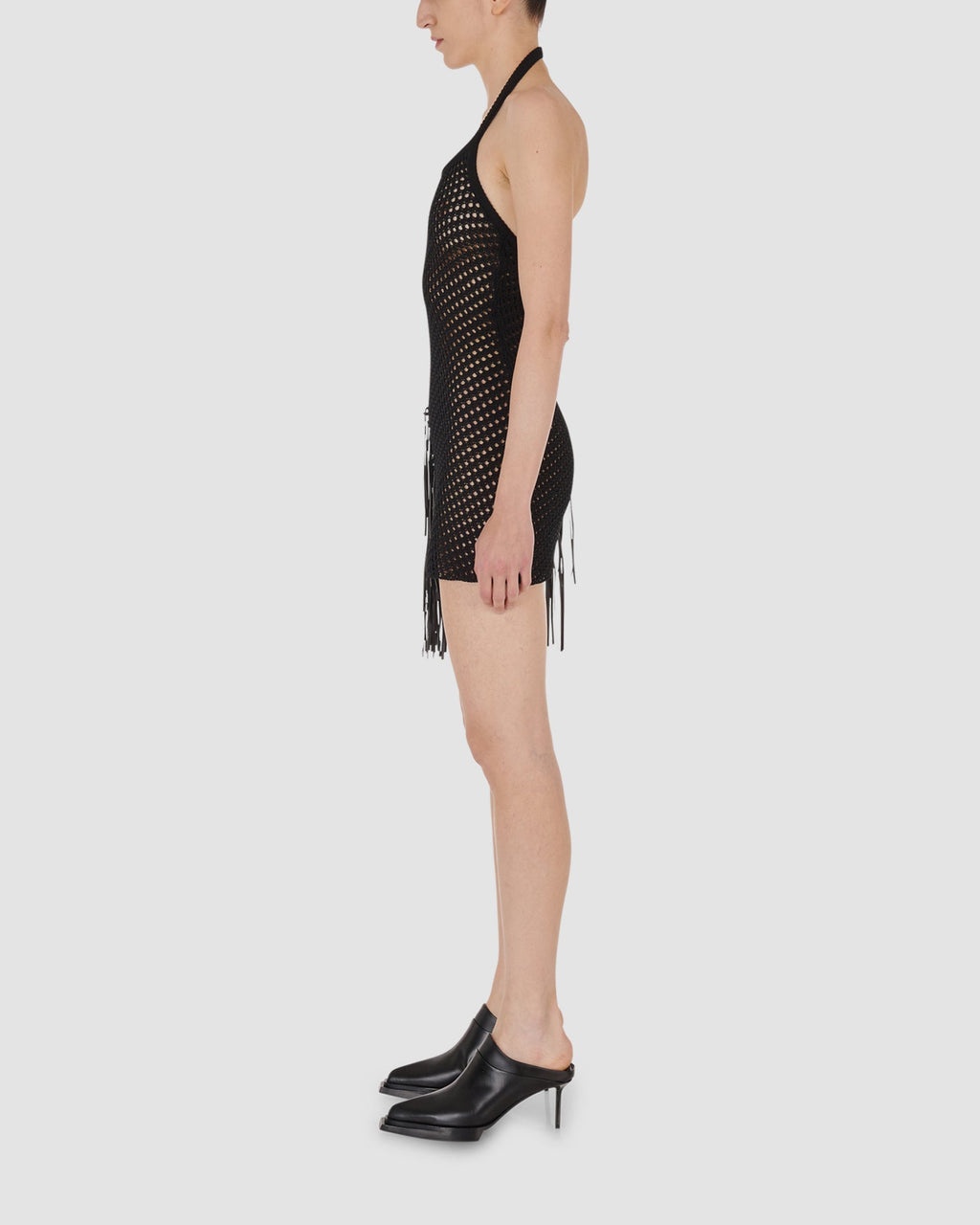 FRINGE CROCHET DRESS - 4