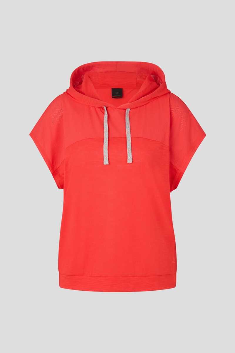 Damia Hooded top in Red 1