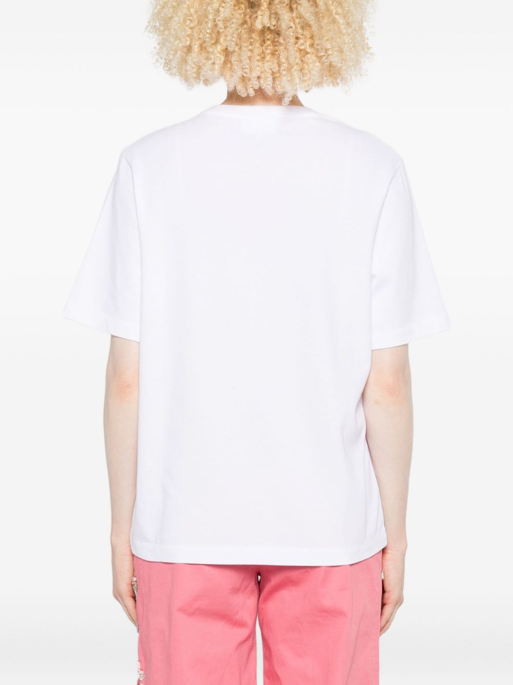 Dressed Fox embroidered T-shirt - 4