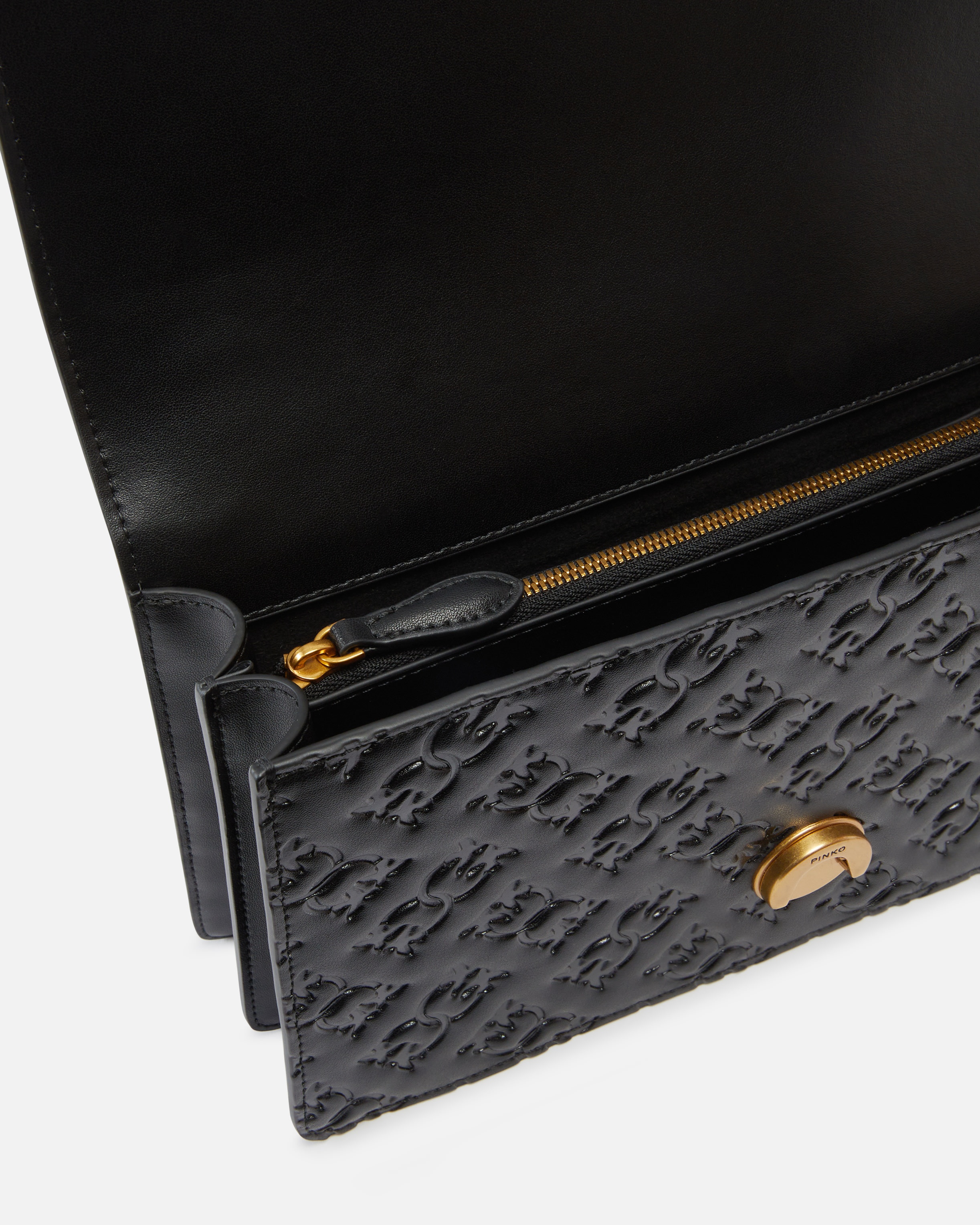 LOVE BAG LEATHER CROSSBODY BAG WITH LOGO - 4