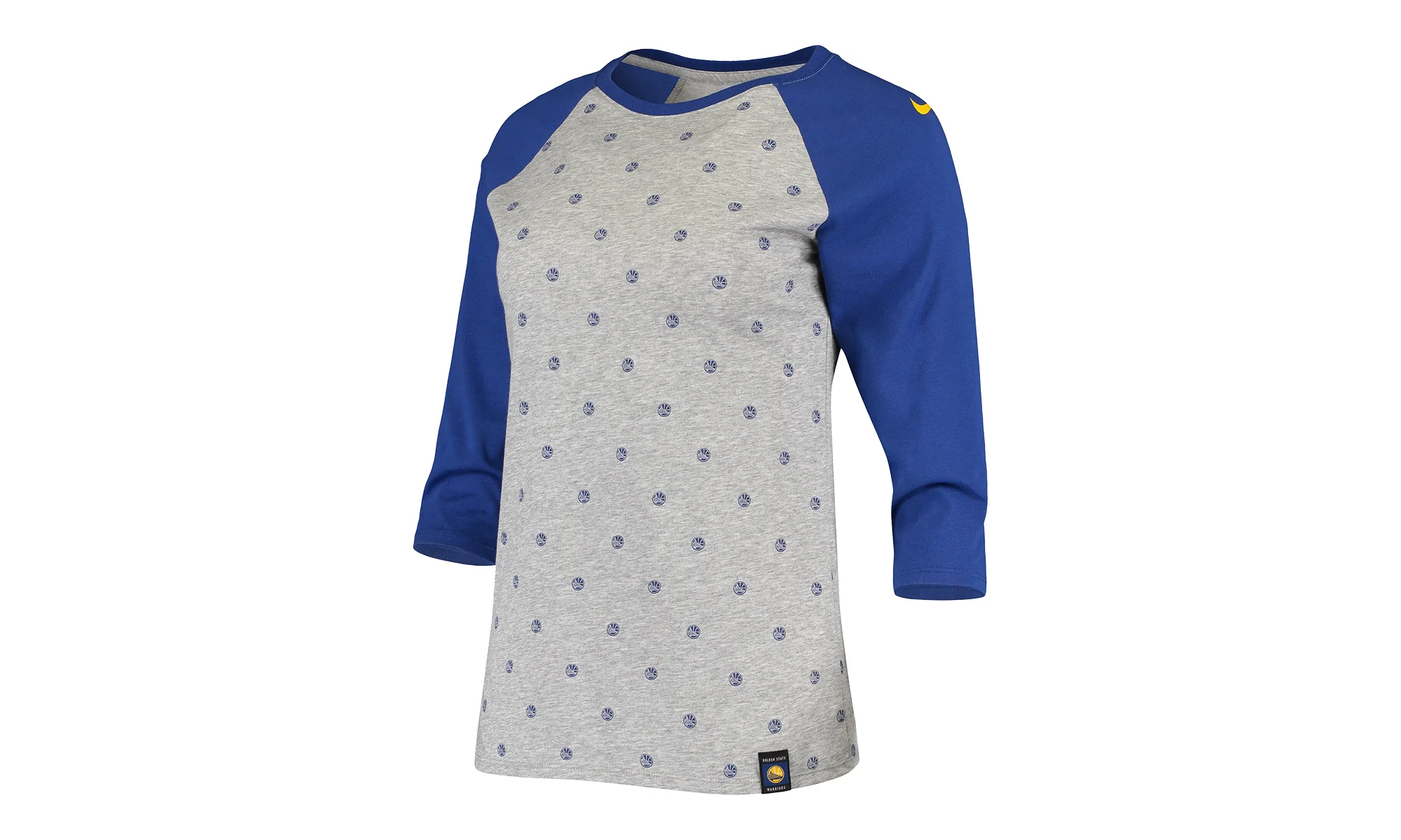 NBA Golden State Warriors Dri-Fit 3/4 Sleeve Tee "Blue" 934718 063 - 1