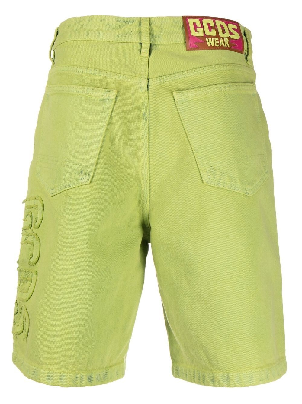logo-patch cargo shorts - 2