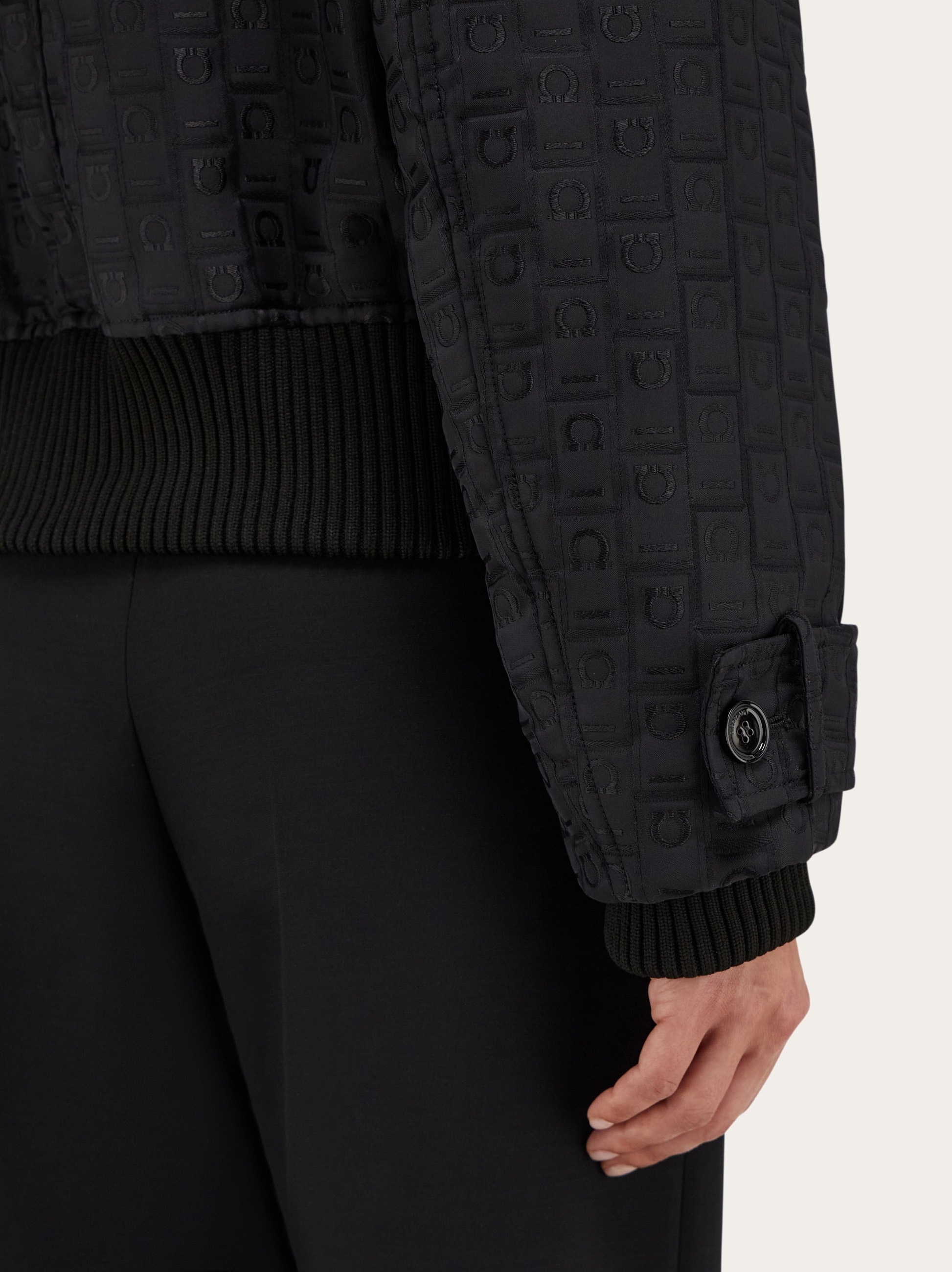 Ferragamo Monogram nylon blouson - 7