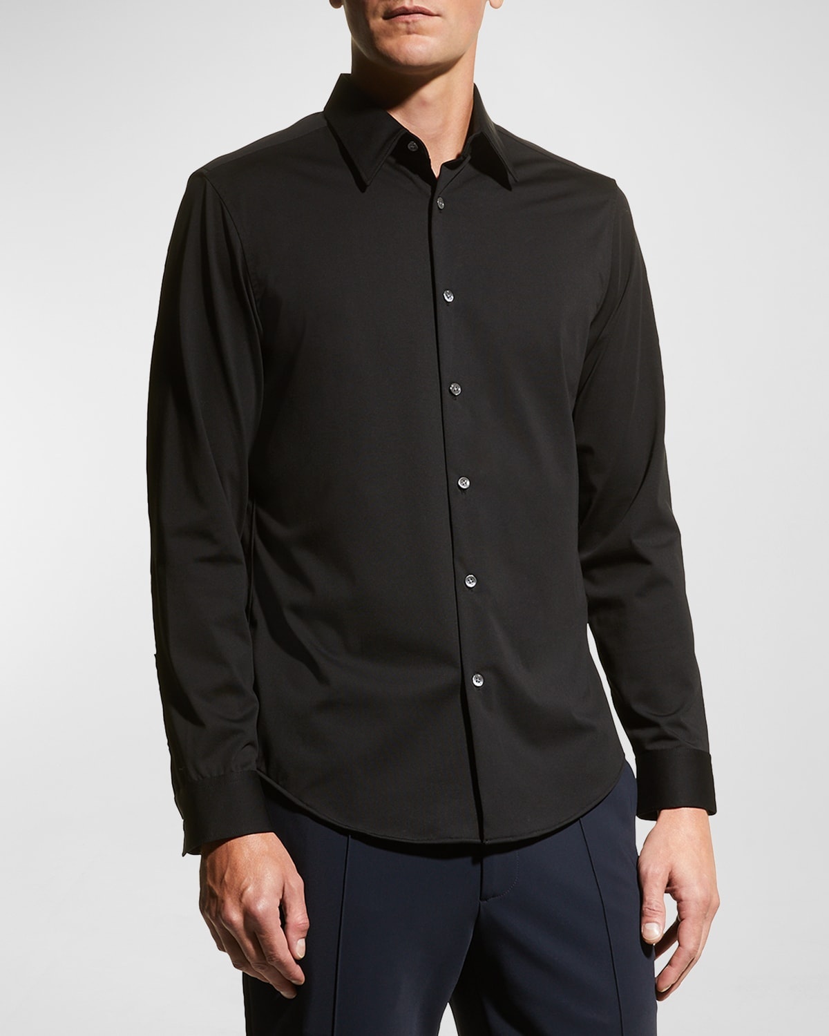 Men's Sylvain Shirt in Structure Knit - 4
