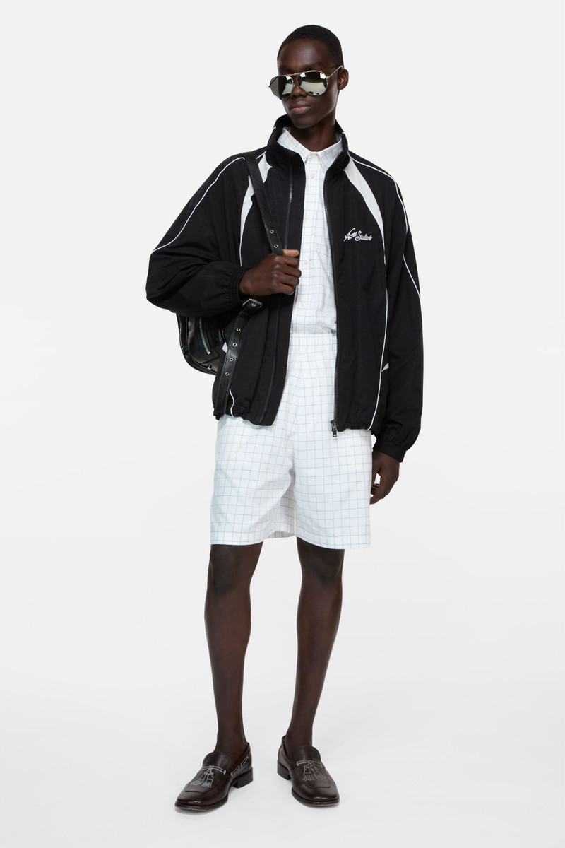 Acne Studios Technical logo jacket - Black outlook