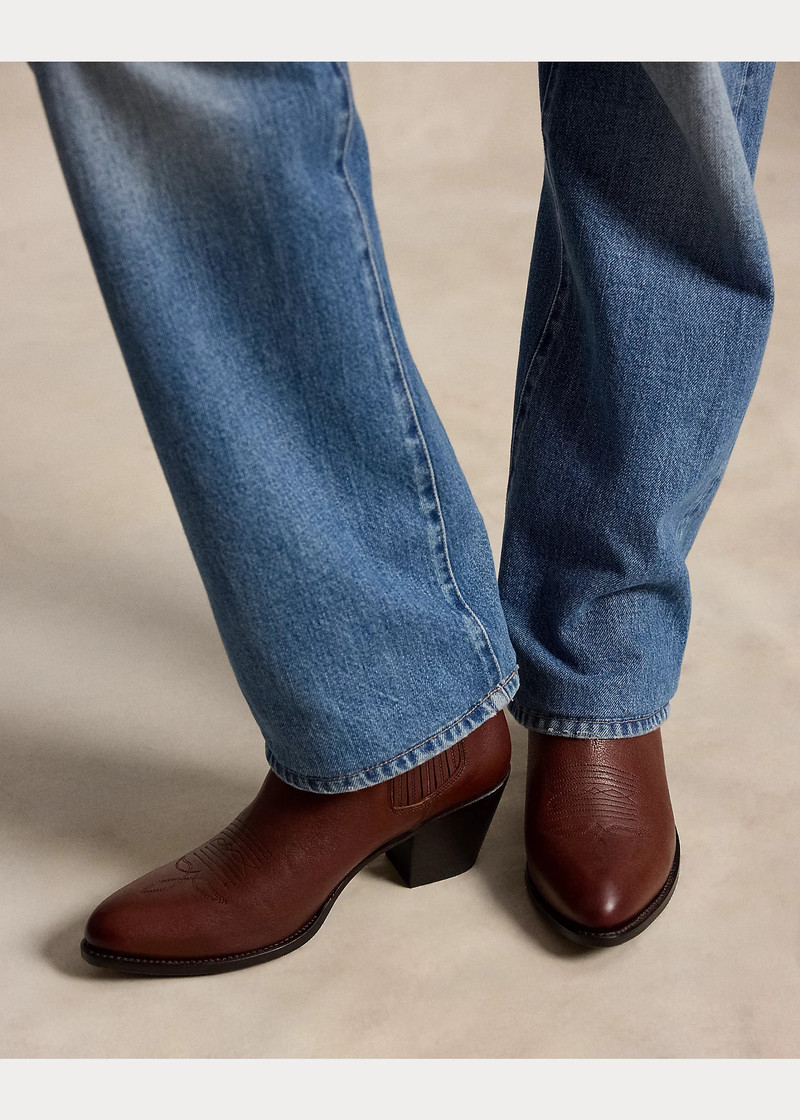 Leather Chelsea Western Boot 4