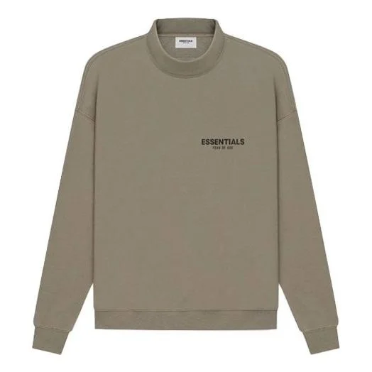 Fear of God Essentials SS21 Pull-Over Mockneck Taupe FOG-SS21-553 - 1