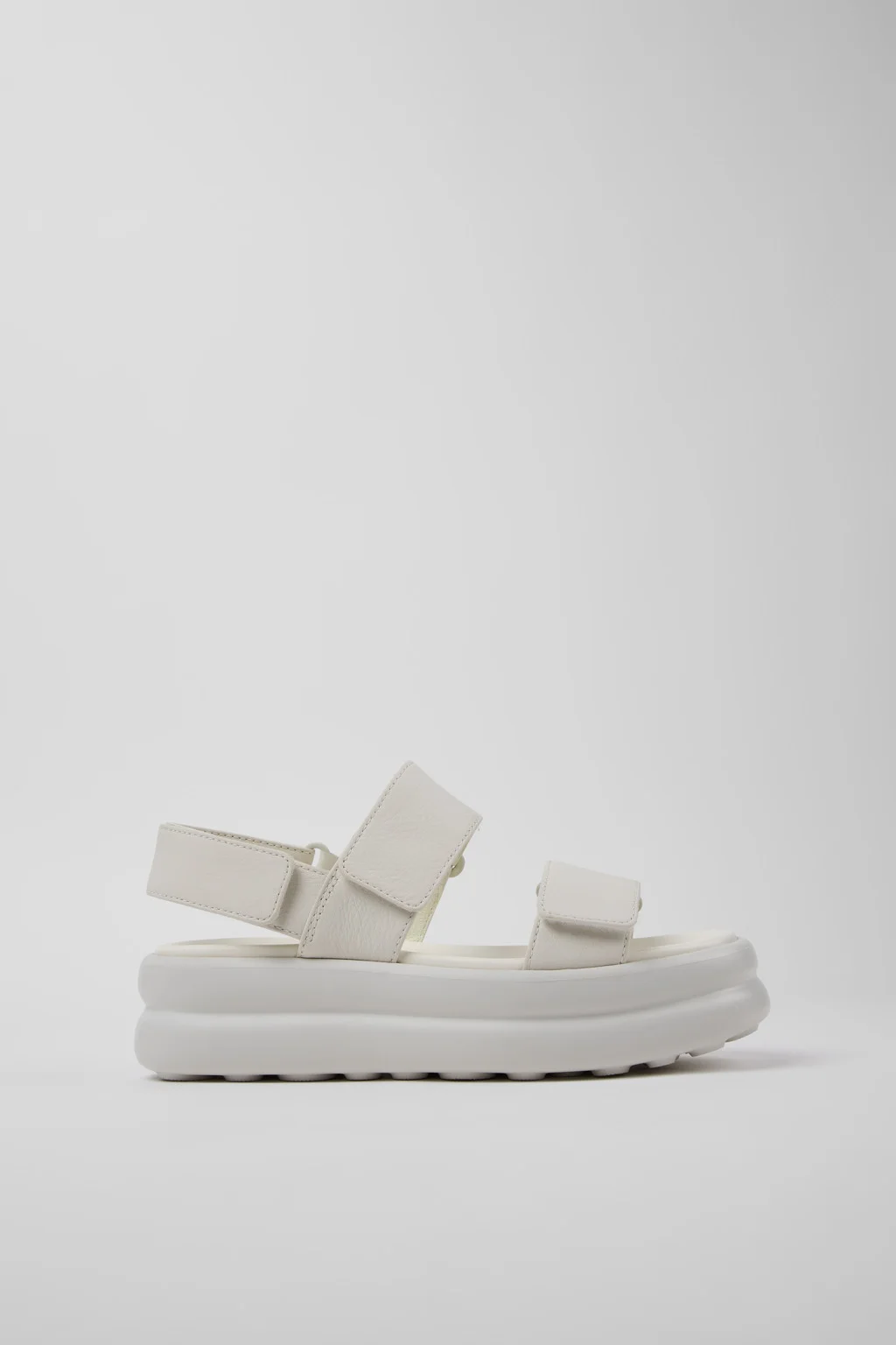 Pelotas Flota Up White Leather Sandals for Women. - 1