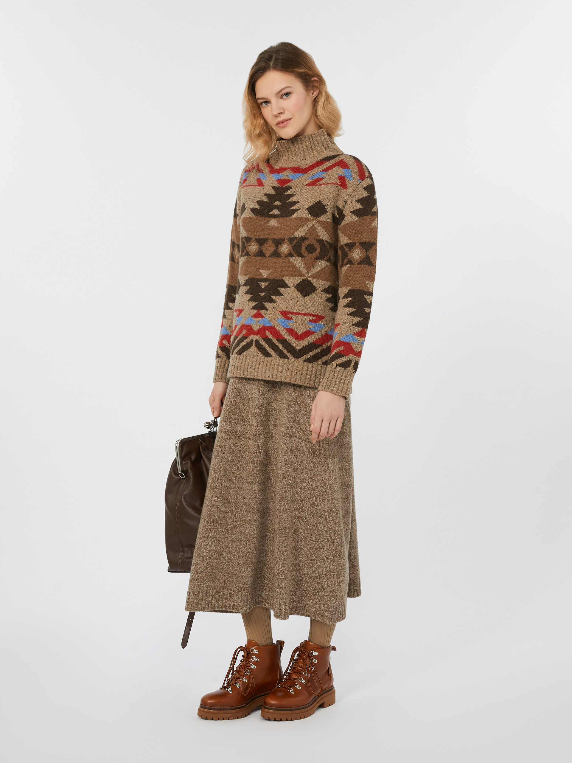 ERITREA Wool and alpaca knit turtleneck - 2
