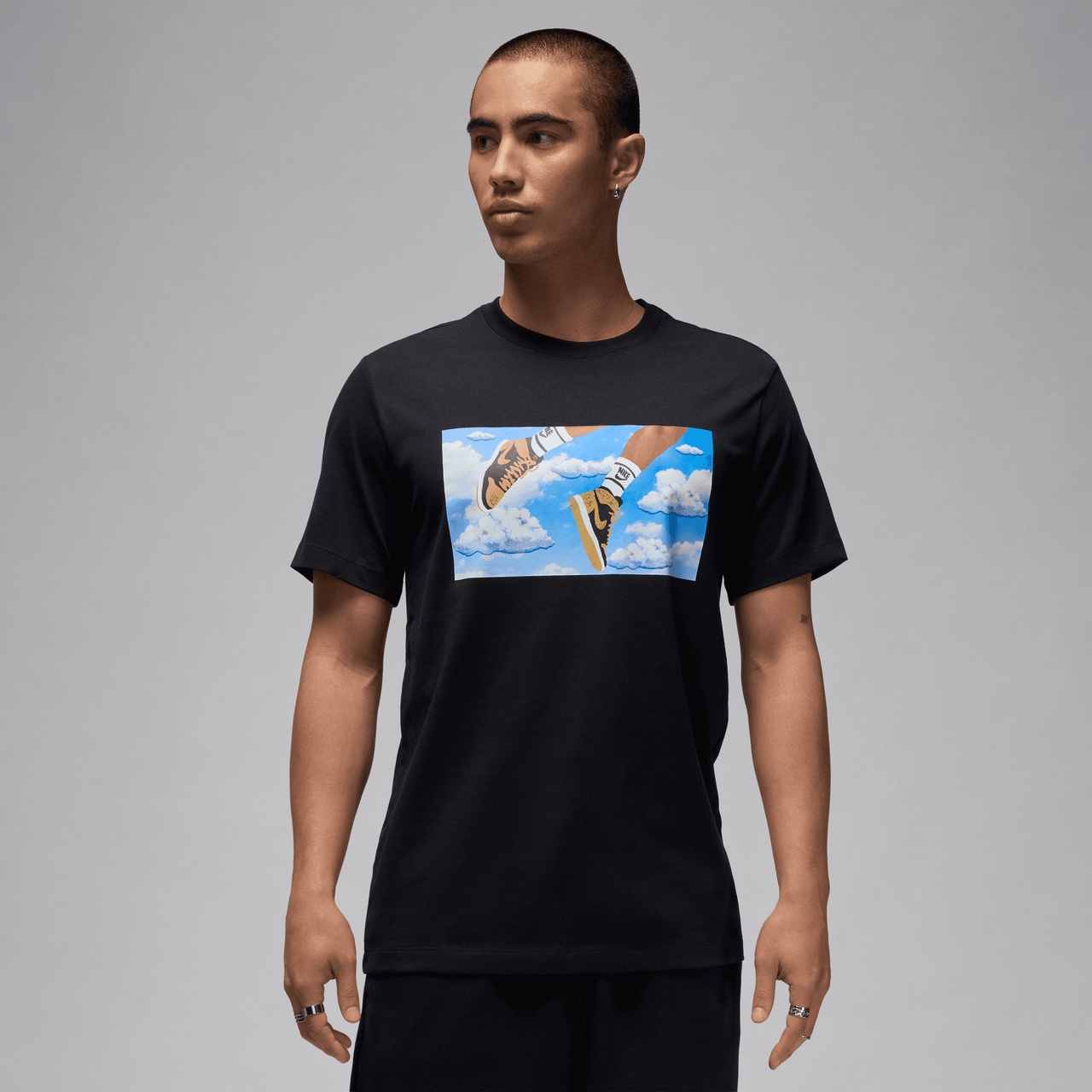 Jordan Mens Jordan Flight Essential Short Sleeve Crew - 1