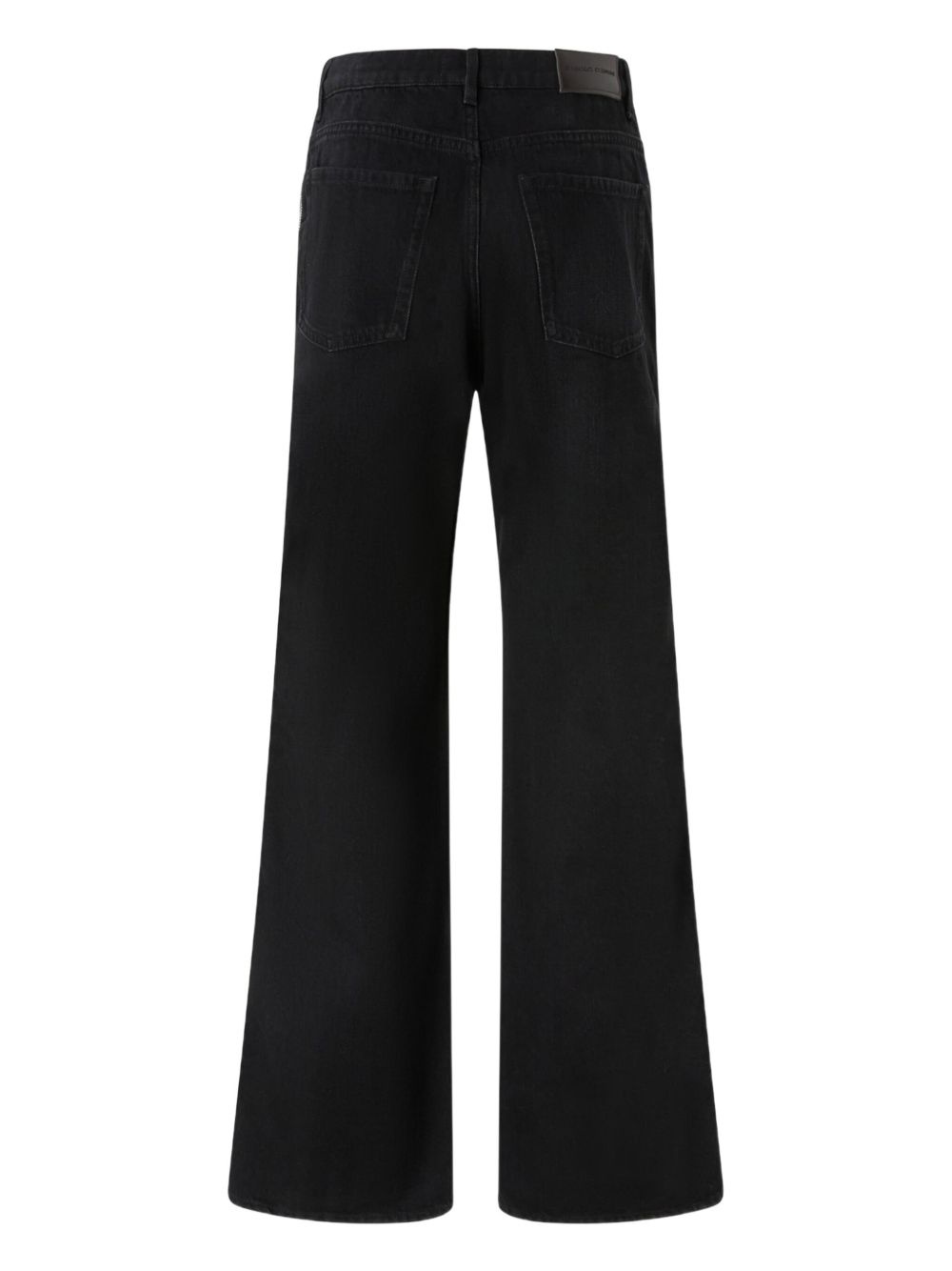 side-zipped jeans - 2